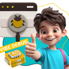 Тестирование & Vibe Debug. Охотники за багами - КИБЕРшкола программирования для детей, компьютерные курсы для школьников, начинающих и подростков - KIBERone г. Бахчисарай