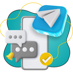 Создание Mini App для Telegram - КИБЕРшкола программирования для детей, компьютерные курсы для школьников, начинающих и подростков - KIBERone г. Бахчисарай