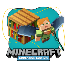 Minecraft Education - КИБЕРшкола программирования для детей, компьютерные курсы для школьников, начинающих и подростков - KIBERone г. Бахчисарай