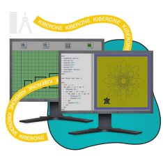Исполнители чертежник и черепашка - КИБЕРшкола программирования для детей, компьютерные курсы для школьников, начинающих и подростков - KIBERone г. Бахчисарай