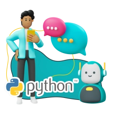 Умный чат-бот на Python на Telegram - КИБЕРшкола программирования для детей, компьютерные курсы для школьников, начинающих и подростков - KIBERone г. Бахчисарай