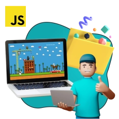 JavaScript + AI. Проектное обучение + геймификация + AI-помощники - КИБЕРшкола программирования для детей, компьютерные курсы для школьников, начинающих и подростков - KIBERone г. Бахчисарай